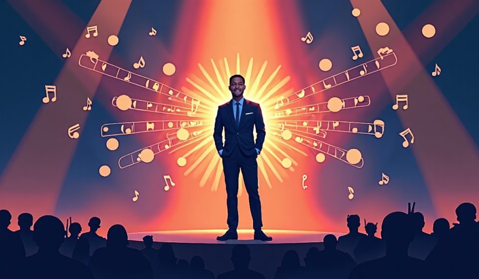 John Legend Announces Cinematic ‘Muse’ Album Set for Late October — AI-generated editorial illustration