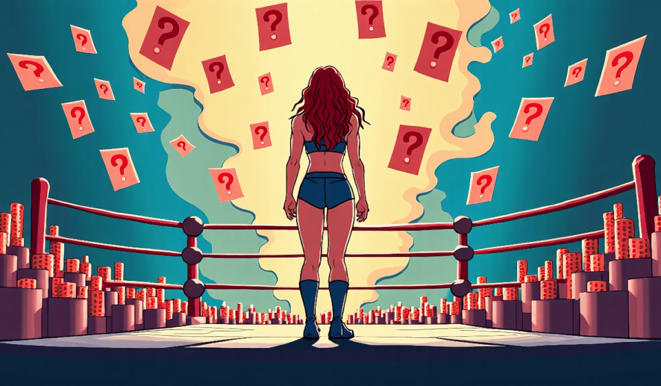 Bayley’s WWE Contract Status: New Deal or No Deal? — AI-generated editorial illustration