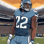 Derrick Henry Declares He Won’t Be Couch‑Watching the Super Bowl — AI-generated editorial illustration