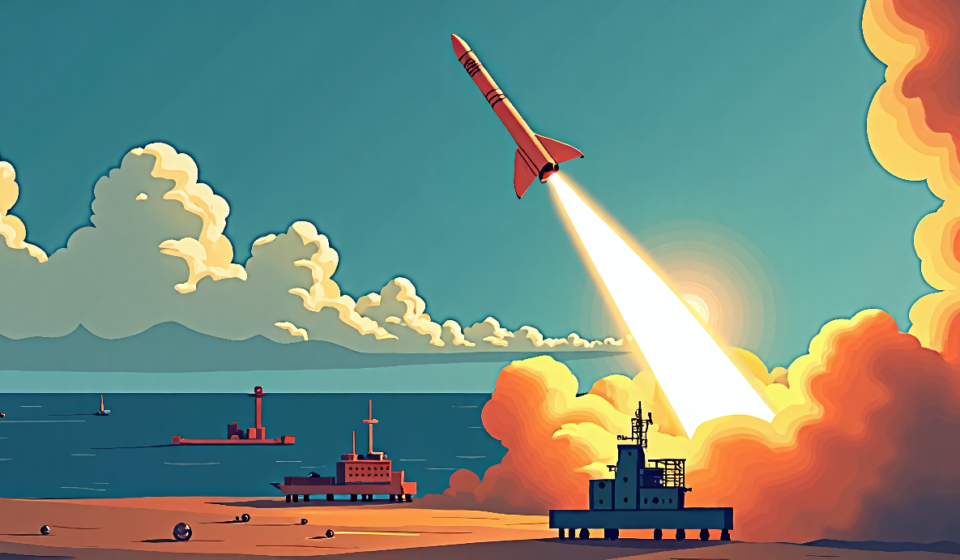 Iran‑Backed Attacks Threaten Second Oil Chokepoint, Raising U.S. Consumer Risks — AI-generated editorial illustration