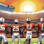 Flag‑Bearing Stars: 5 NFL Figures Set to Exceed 2026 Expectations — AI-generated editorial illustration