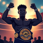 Malakai Black Wins PROGRESS World Title in Emotional, Stress‑Heavy Show — AI-generated editorial illustration