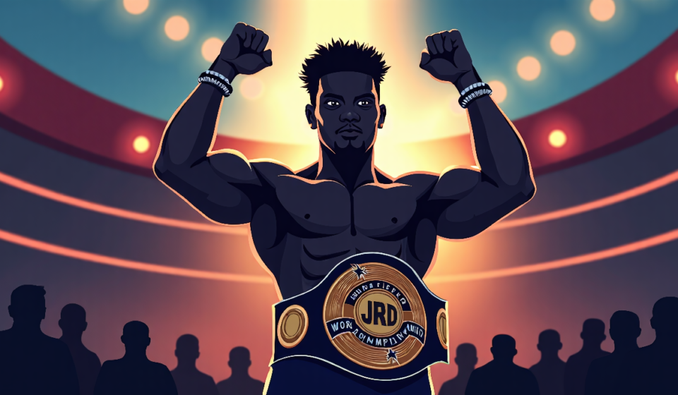 Malakai Black Wins PROGRESS World Title in Emotional, Stress‑Heavy Show — AI-generated editorial illustration