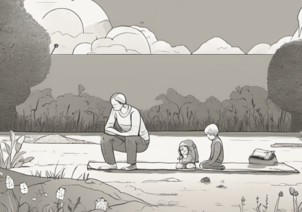 Notice Your Emotions to Boost Parenting Confidence — AI-generated editorial illustration