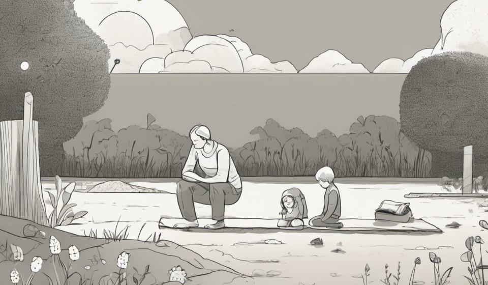 Notice Your Emotions to Boost Parenting Confidence — AI-generated editorial illustration