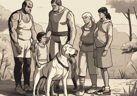 Cody Rhodes Mourns the Loss of His Loyal Dog Pharaoh — AI-generated editorial illustration