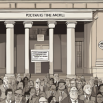 Families Urge Mayor Mamdani to Skip 9/11 Memorial — AI-generated editorial illustration