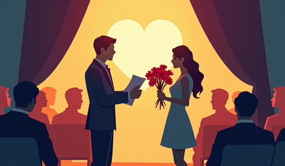 Gwyneth Paltrow Reflects on ‘Love at First Sight’ with Brad Pitt — AI-generated editorial illustration