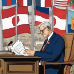 Philippines Defense Chief Calls Out China Over Coercive Note at Seoul Forum — AI-generated editorial illustration