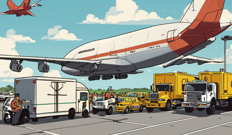 Five Victims Identified After Amazon Cargo Jet Crash at Miami Airport — AI-generated editorial illustration