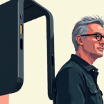 Apple’s September 9 Event: Foldable iPhone, New CEO John Ternus — AI-generated editorial illustration