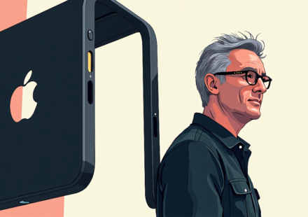 Apple’s September 9 Event: Foldable iPhone, New CEO John Ternus — AI-generated editorial illustration
