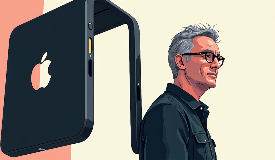 Apple’s September 9 Event: Foldable iPhone, New CEO John Ternus — AI-generated editorial illustration