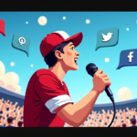 Ole Miss Fan Sara Smith Goes Viral, Receives Flood of DMs — AI-generated editorial illustration