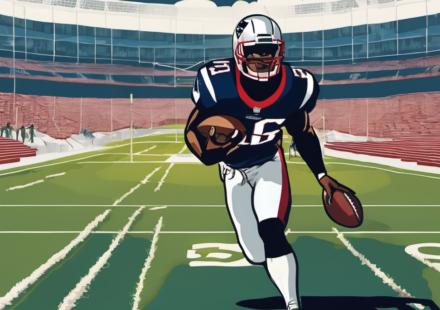 Patriots Lose TreVeyon Henderson for Season Opener vs. Seahawks — AI-generated editorial illustration