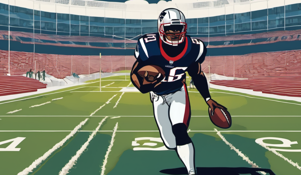 Patriots Lose TreVeyon Henderson for Season Opener vs. Seahawks — AI-generated editorial illustration