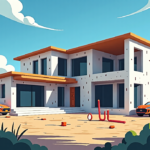 Kylie Jenner’s Mansion Still Under Construction: A Glimpse Inside — AI-generated editorial illustration