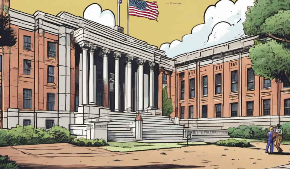 SEC Threatens to Expel LSU Over Governance Issues — AI-generated editorial illustration