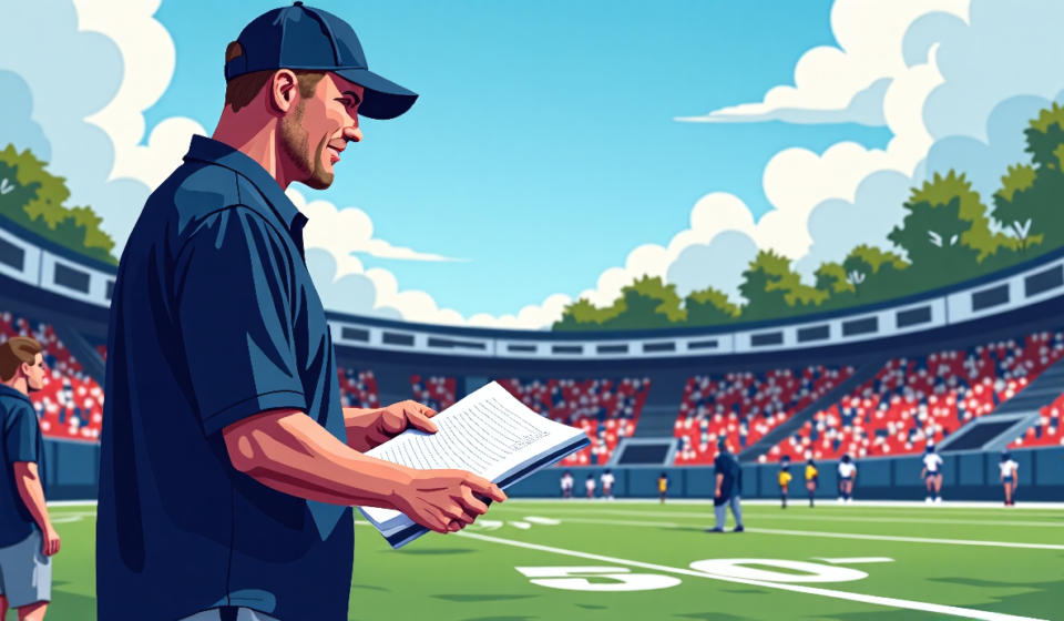 New NFL Coaches: How Teams Are Adapting Before Week 1 — AI-generated editorial illustration