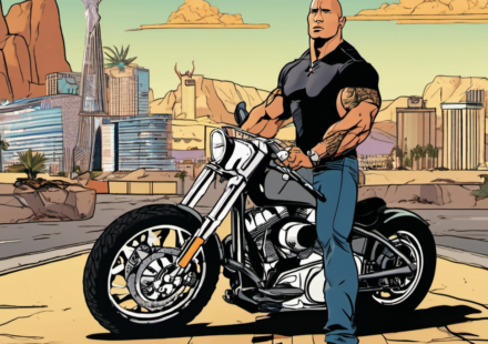 The Rock Shares Life Lessons After Announcing New Film — AI-generated editorial illustration