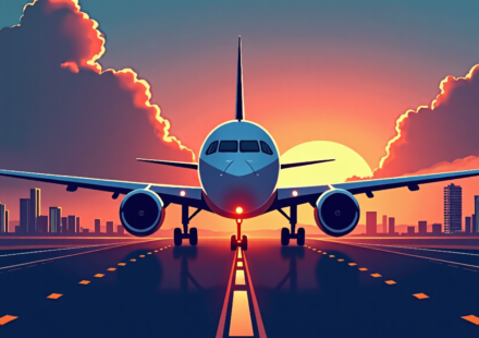 Amazon Cargo Plane’s Braking Failure Highlights Safety Concerns — AI-generated editorial illustration