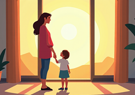 Charlotte Flair Reveals Motherhood Dreams and Openness to Adoption — AI-generated editorial illustration