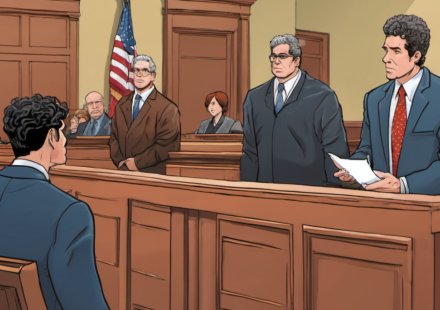 Mark Geragos Hopes Menendez Brothers Will Pass Second Parole Hearing — AI-generated editorial illustration