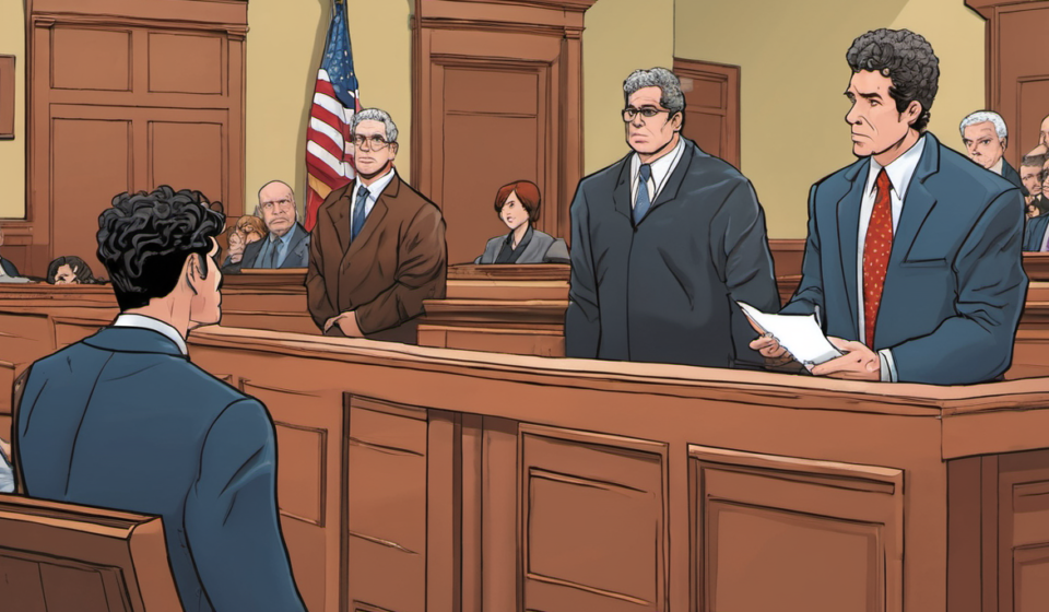 Mark Geragos Hopes Menendez Brothers Will Pass Second Parole Hearing — AI-generated editorial illustration