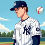 Aaron Judge Returns to Yankees After 99‑Day Rib Injury — AI-generated editorial illustration