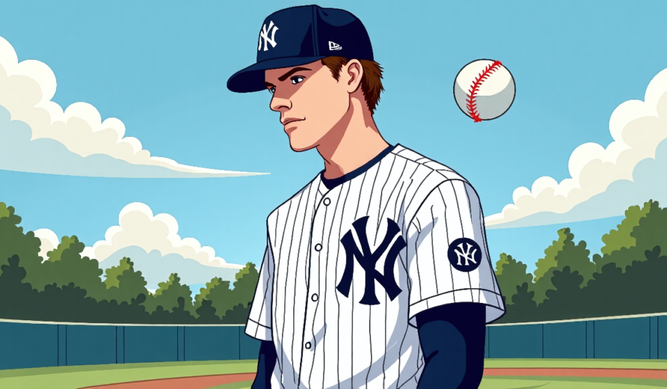 Aaron Judge Returns to Yankees After 99‑Day Rib Injury — AI-generated editorial illustration