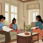 Kyle Richards Reaffirms Love for Kim After Eviction Drama — AI-generated editorial illustration