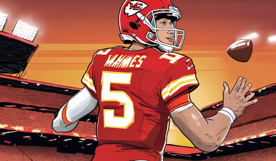 Patrick Mahomes Set to Start Chiefs’ Season Opener After Nine-Month Hiatus — AI-generated editorial illustration