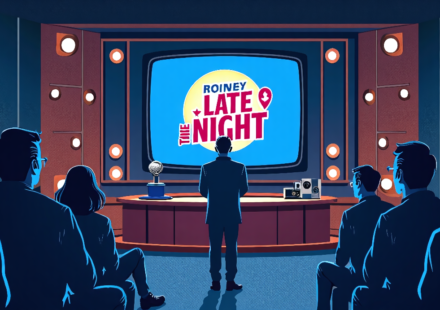 Jimmy Kimmel’s Late‑Night Show May End After 20 Years on ABC — AI-generated editorial illustration