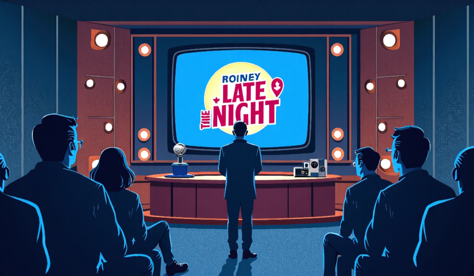 Jimmy Kimmel’s Late‑Night Show May End After 20 Years on ABC — AI-generated editorial illustration