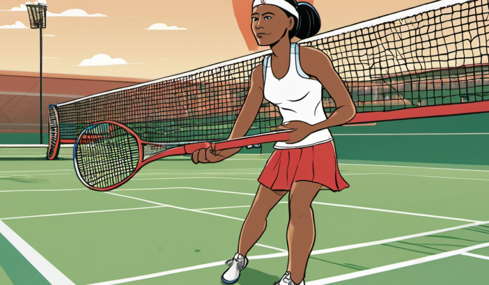 Alexandra Eala Shares What Her U.S. Open Run Means for Filipino Tennis — AI-generated editorial illustration