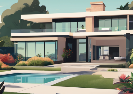 Selena Gomez Nets $5.4 Million Selling Her L.A. Estate — AI-generated editorial illustration