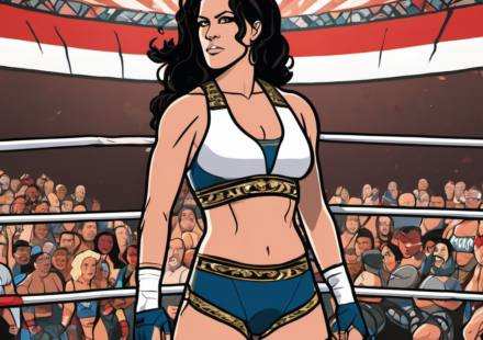 Tessa Blanchard Reflects on Her TNA Legacy and Sami Callihan Rivalry — AI-generated editorial illustration