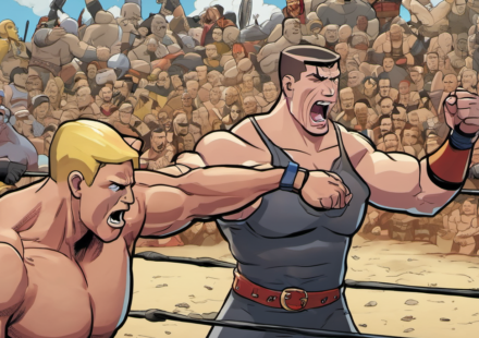 John Cena Links Clash of Clans Rivalry With SummerSlam Story — AI-generated editorial illustration