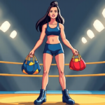 Tessa Blanchard: Family Legacy Can’t Replace Hard Work in Wrestling — AI-generated editorial illustration
