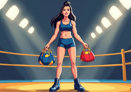 Tessa Blanchard: Family Legacy Can’t Replace Hard Work in Wrestling — AI-generated editorial illustration