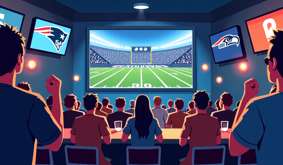 Patriots vs. Seahawks: Where to Watch the September 9, 2026 NFL Showdown — AI-generated editorial illustration