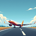 New NTSB Video Reveals How Far Amazon Plane Skidded Off Miami Runway — AI-generated editorial illustration