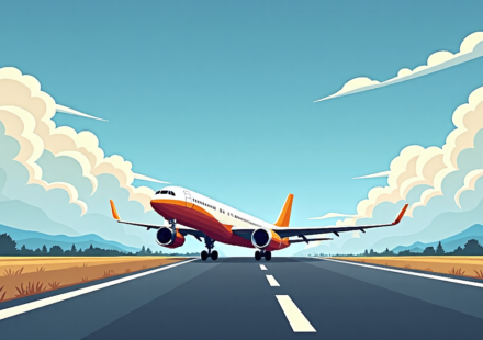 New NTSB Video Reveals How Far Amazon Plane Skidded Off Miami Runway — AI-generated editorial illustration
