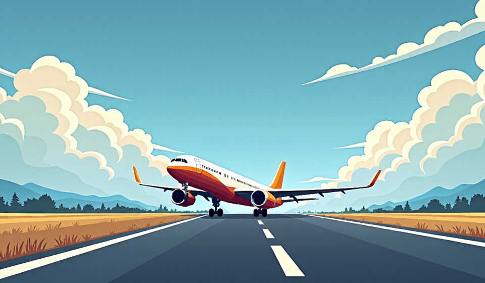 New NTSB Video Reveals How Far Amazon Plane Skidded Off Miami Runway — AI-generated editorial illustration