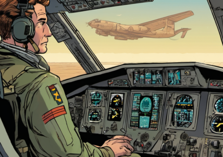 Amazon Pilot Says Career Is Over After Miami Crash — AI-generated editorial illustration