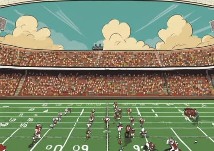 2026 NFL Win Totals: Over/Under Odds for Every Team — AI-generated editorial illustration