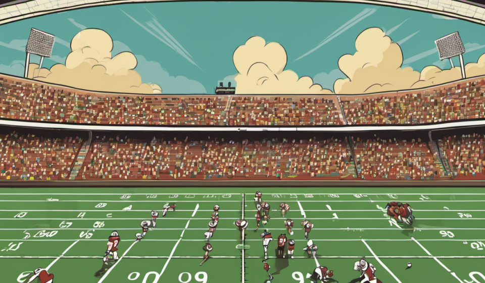 2026 NFL Win Totals: Over/Under Odds for Every Team — AI-generated editorial illustration
