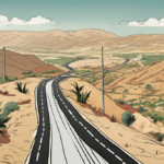 Israel’s E1 Plan Sparks Global Sanctions Over West Bank Corridor — AI-generated editorial illustration