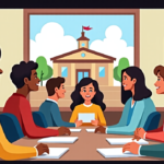 County’s Taxpayer Grants to Families of Deported Immigrants Spark Accusations — AI-generated editorial illustration