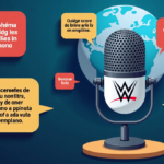 WWE Launches First Spanish‑Language Podcast “WWE Ahora” — AI-generated editorial illustration